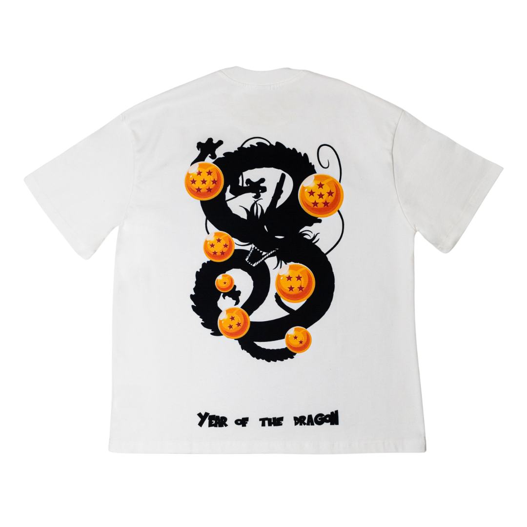 BY XCLSVE - Year of the Dragon Tee (White)