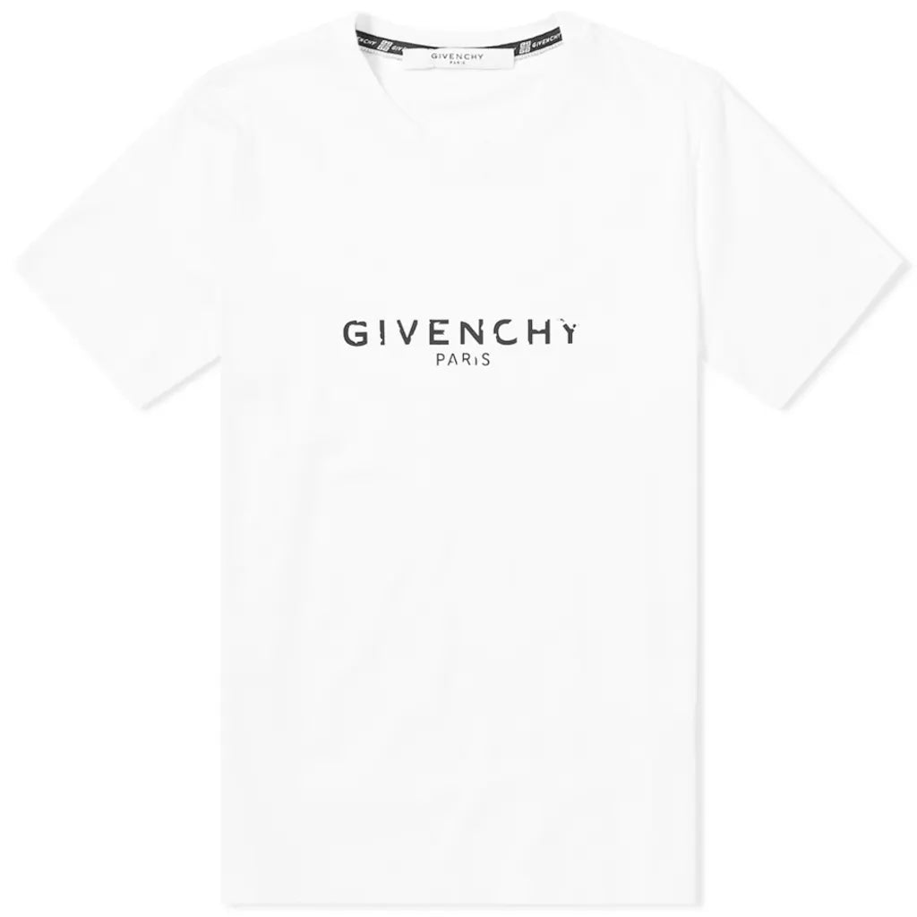 Givenchy - Distressed Tee (White)