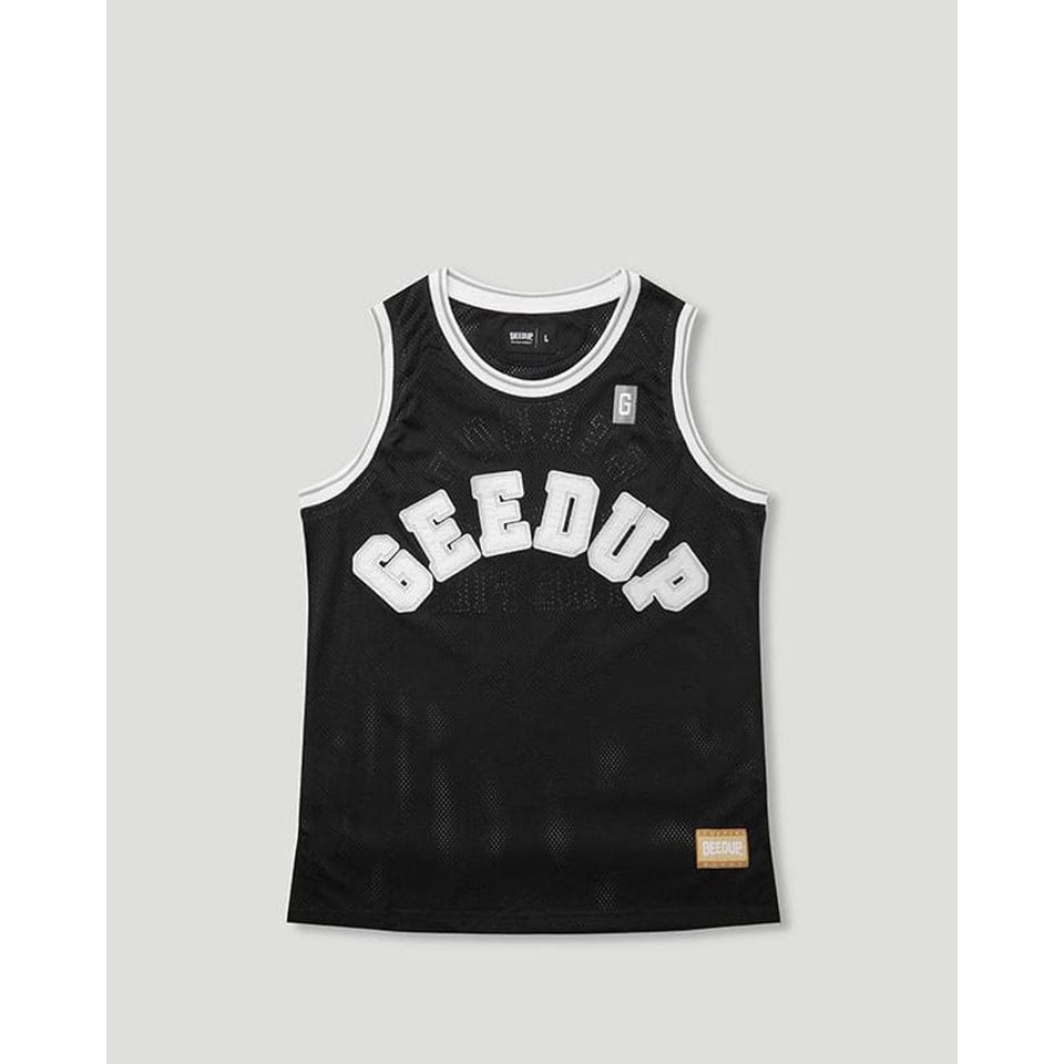 Geedup - College Logo B-Ball Jersey (Black) – XCLSVE Brisbane