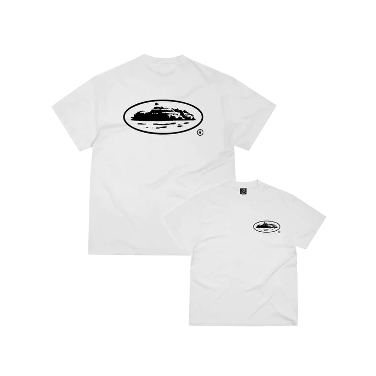 Corteiz - OG Island Logo Tee (White)