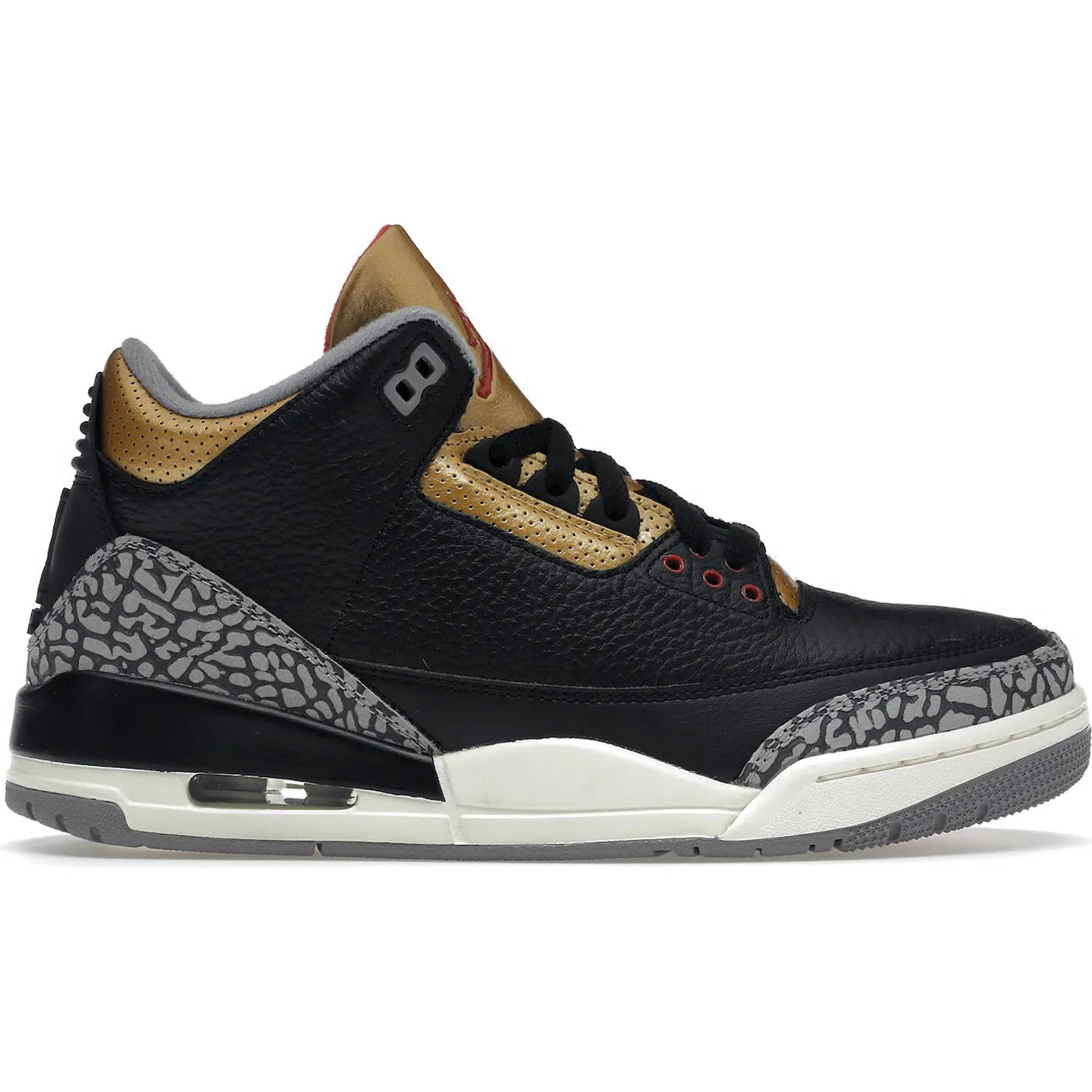 Nike - Jordan 3 Black Cement Gold (W)