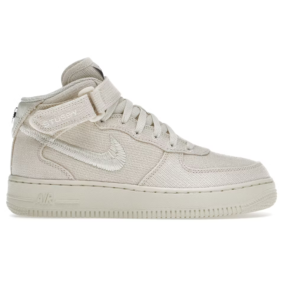 Nike - Air Force 1 Mid Stussy Fossil