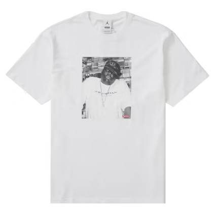 Jordan - Supreme biggie T-shirt White