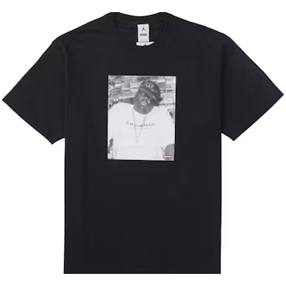 Jordan - Supreme biggie T-shirt Black