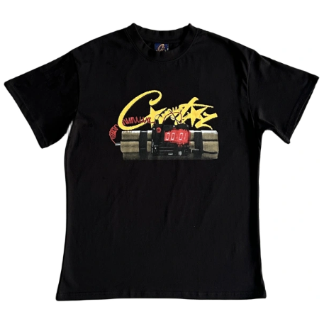 Corteiz - Times Up Tee (Black)