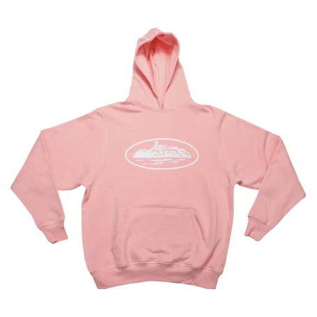 Corteiz - OG Alcatraz Hoodie (Pink/White)