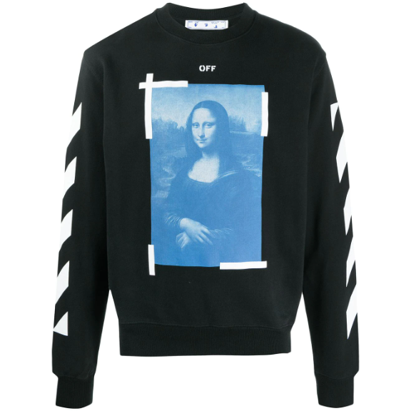 Off White Mona Lisa Sweatshirt