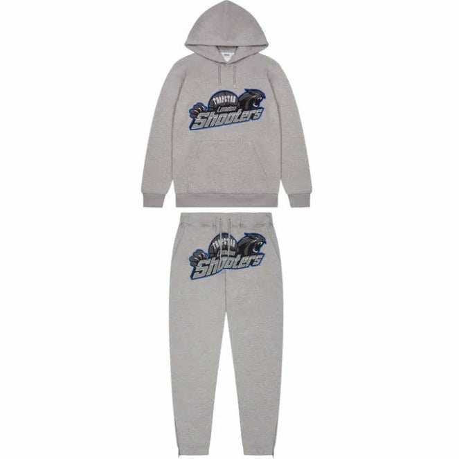 Trapstar - Grey Shooters Hooded Tracksuit – XCLSVE Brisbane