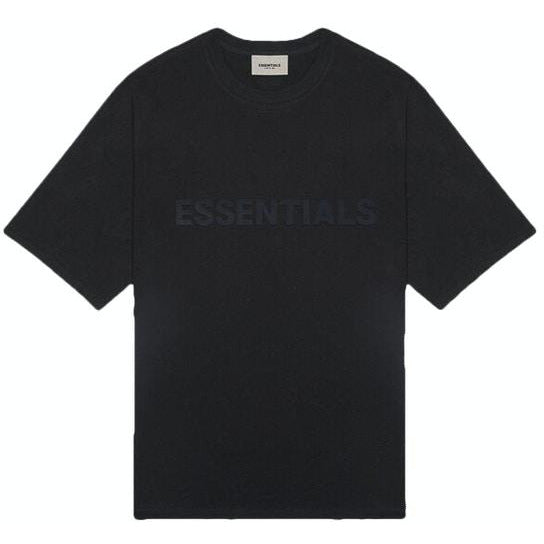 Essentials - Front Silicon Tee (Black)