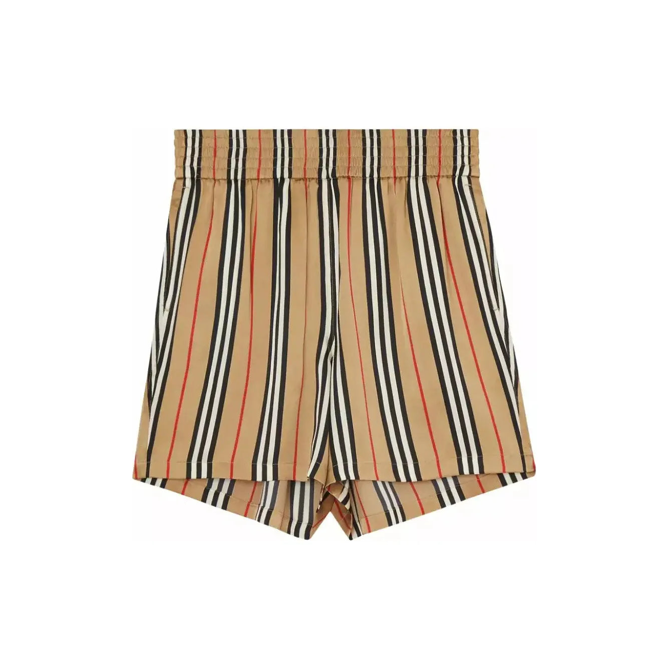 Burberry - Silk Stripe Shorts