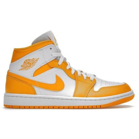 Jordan 1 Mid White University Gold (W)